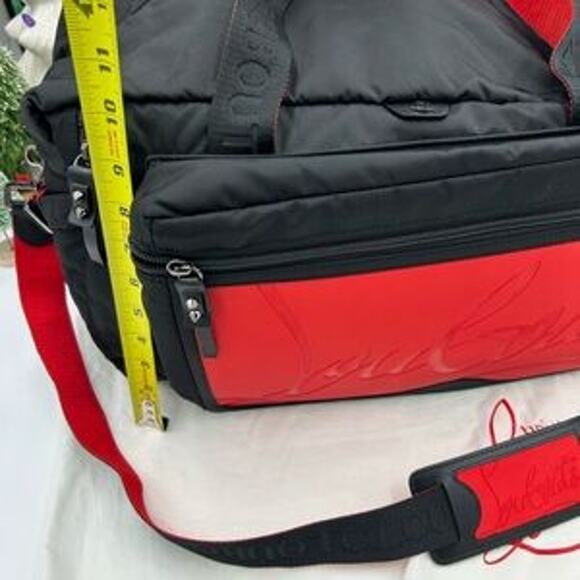 Christian Louboutin LOUBIDEAL sport duffel bag made in Italy - Picture 3 of 16